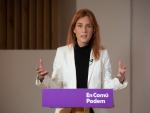 La candidata de En Com&uacute; Podem a la Presidencia de la Generalitat de Catalunya, J&eacute;ssica Albiach.