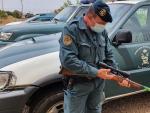 La Guardia Civil interviene un rifle a un cazador que conduc&iacute;a con el arma cargada