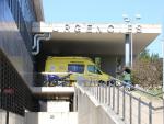 La entrada de Urgencias del hospital de Figueres (Girona), donde fue atendido el menor.