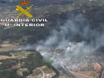 Investigado por un incendio forestal que afect&oacute; a las Hoces del Cabriel entre Valencia y Albacete