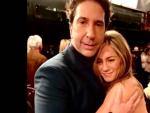David Schwimmer y Jennifer Aniston en el Instagram del actor
