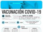 Los nacidos en 1977 y 1978, convocados para vacunarse en Valladolid capital los d&iacute;as 5, 7 y 8 de julio