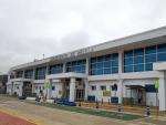 Fachada del aeropuerto de Melilla en una imagen de archivo.