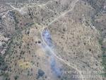 Incendios.- Controlado el incendio forestal declarado en el paraje San Ant&oacute;n de M&aacute;laga