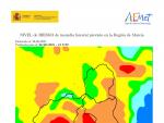 El nivel de riesgo de incendio forestal previsto para este lunes es muy alto en la mayor parte de la Regi&oacute;n de Murcia
