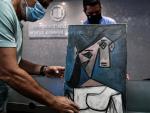 'Cabeza de mujer', el cuadro robado de Picasso, bajo la atenci&oacute;n de la polic&iacute;a griega.