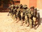 Soldados nigerianos.