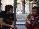 Carlos Reutemann (d) y Alan Jones, compa&ntilde;eros en el equipo Williams F1