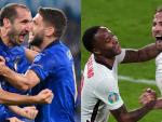 Inglaterra e Italia se enfrentan en la final de la Eurocopa 2020.