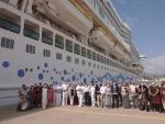 Llega a Cartagena el primer crucero internacional tras 16 meses con cerca de 1.500 turistas
