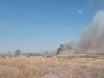 Controlado el incendio declarado en San Mart&iacute;n de Montalb&aacute;n (Toledo)