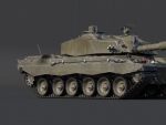 Recreaci&oacute;n del tanque brit&aacute;nico Challenger 2 en el juego 'War Thunder'.