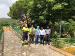 MásJaén.- Reyes aborda con el alcalde de Santiago-Pontones la mejora del parque El Hornillo
