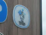Logo de la National Lottery, el organismo de loter&iacute;as de Reino Unido.