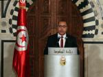 El primer ministro de Túnez, Hichem Mechichi, en enero de 2021.