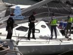 Agentes de la Polic&iacute;a Nacional han intervenido una tonelada de coca&iacute;na oculta en un moderno velero.