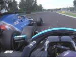Batalla de Fernando Alonso y Lewis Hamilton en el GP de Hungr&iacute;a