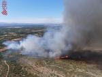 Extinguido el incendio de Rafelguaraf (Valencia) dos d&iacute;as despu&eacute;s