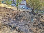 Los bomberos de Toledo sofocan un nuevo incendio registrado en el Parque de la Vega
