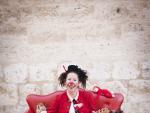 La artista vallisoletana Alicia Sanz representará este sábado su espectáculo de clown en Vallsur