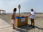 Torremolinos instala una veintena de cubrecontenedores a lo largo de su litoral