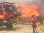 Contin&uacute;a sin control el incendio de Navalacruz con 10.000 hect&aacute;reas afectadas y cuatro localidades evacuadas
