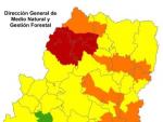 Alerta roja por peligro de incendios forestales en zonas del Prepirineo y el Somontano occidental