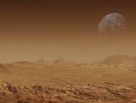 Fobos se sit&uacute;a a 9.000 kil&oacute;metros de Marte
