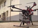 El dron encargado de eliminar a las avispas asi&aacute;ticas.