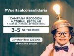 Fundaci&oacute;n Solidaridad Carrefour y Cruz Roja promueven 'La Vuelta al Cole Solidaria' en favor de los m&aacute;s vulnerables