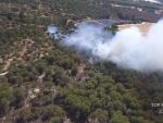 Incendios.-Declarado un incendio en un paraje forestal de Moguer que moviliza tres medios a&eacute;reos