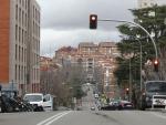 Imagen de la una calle residencial en Madrid.