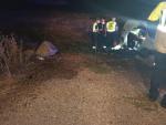 Un hombre de 24 años fallece en un accidente de tráfico en la N-240, a la altura de Peraltilla (Huesca)