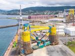 Navantia y Windar firman un acuerdo con un astillero británico para desarrollar proyectos de estructuras eólicas marinas