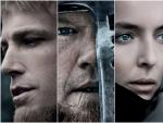 Ben Affleck, Matt Damon y Jodie Comer en los p&oacute;sters de 'El &uacute;ltimo duelo'.