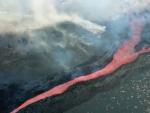 As&iacute; avanza la colada de lava del volc&aacute;n de Cumbre Vieja en La Palma