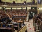 Asistentes a una sesi&oacute;n plenaria en el Congreso de los Diputados, a 28 de septiembre de 2021, en Madrid, (Espa&ntilde;a)