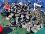 La Guardia Civil interviene 195 pulperas y libera 77 ejemplares en una operaci&oacute;n contra la pesca furtiva en Ori&oacute;n