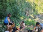 Benabarre (Huesca) recupera antiguos huertos sin cultivar en un proyecto de medioambiental financiado por la DPH