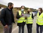 Iniciadas las obras de la carretera de Esparza de Galar a Salinas de Pamplona con una inversi&oacute;n de 1,4 millones de euros