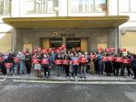 CCOO y UGT se suman en Euskadi a las concentraciones de condena por el asalto a la sede del sindicato CGIL en Roma
