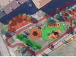 El proyecto de regeneraci&oacute;n del Parque de la Paz de Lugones incluye un circuito de educaci&oacute;n vial para ni&ntilde;os