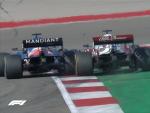 La lucha entre Alonso y Raikkonen en el GP de Estados Unidos