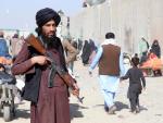 Un talibán en la frontera con Pakistán en Spin Boldak.