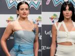 Las cantantes Rosalía y Aitana han posado en la alfombra roja de LOS40 Music Awards 2021.