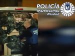 Detenido un hombre en Carabanchel con 41.000 cajetillas de tabaco no declarado procedente de Gibraltar