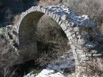 El puente de Alcanzorla, en la Sierra de Guadarrama.