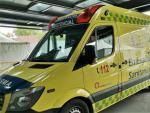 Dos heridos tras el vuelco de un turismo en la CL-505, en Mijares (Ávila)
