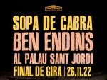 Sopa de Cabra cerrar&aacute; en el Palau Sant Jordi su gira del 30 aniversario de 'Ben endins'
