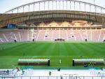 El estadio internacional de f&uacute;tbol Khalifa en Catar.